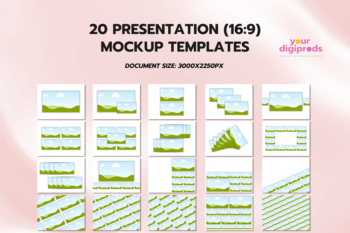 Ultimate Mockup Templates Bundle, a Books & Magazine Mockup by Your DigiProds (Photo 6 of 8)