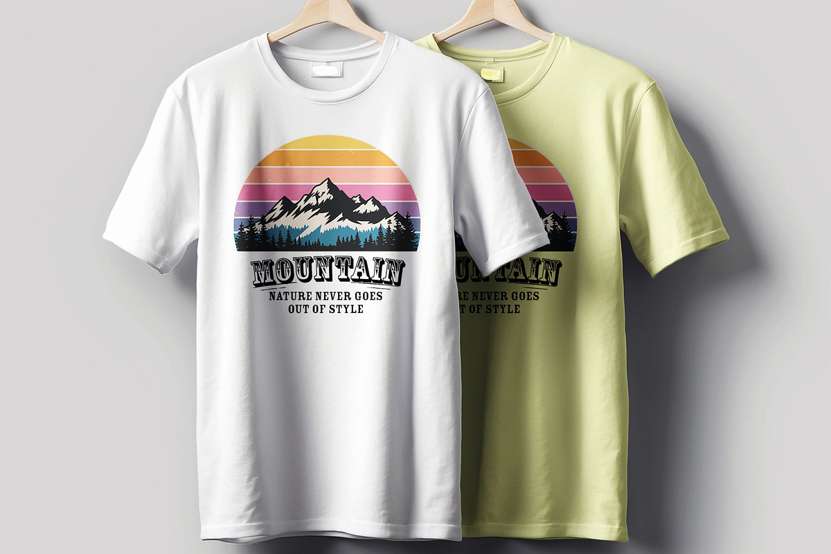 Mountain Adventure Graphic Tshirt preview 2