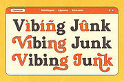GC Sunday Railway - Retro Serif, a Serif Font by Glyphonic (Thumbnail 10 of 16)