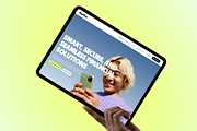 Fintech Banking Landing Page Website, an UI Kit Template by Ahmed Rubel (Thumbnail 3 of 3)