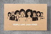 People avatars, a Branding & Logo Template by DOBROGRAPH (Thumbnail 6 of 6)