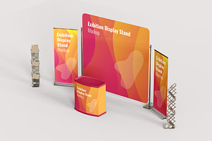 Exhibition Display Stand Mockups