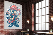 Cartoon Vector Tshirt Design Bundle, an Illustration by roach_graphic (Thumbnail 5 of 22)