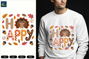 Thanksgiving Gobble Coquette PNG, a Seasonal Illustration by Unique Design Team (Thumbnail 7 of 7)