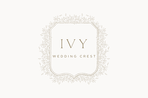 IVY Luxury Wedding Crest