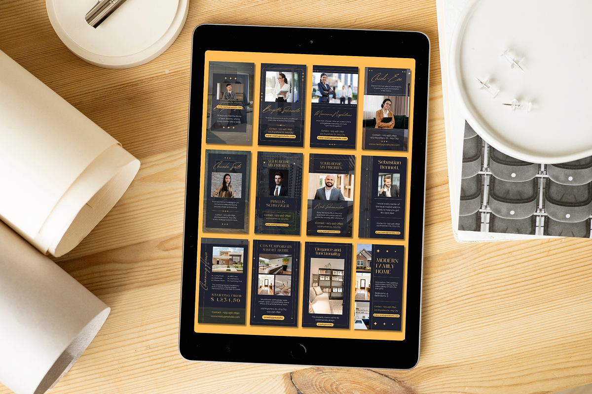 50 Realtor Reels Canva Templates, a Templates & Theme by ...