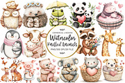 Kawaii Knitted Animals Mother's Day, an Illustration by OK Design (Thumbnail 1 of 5)