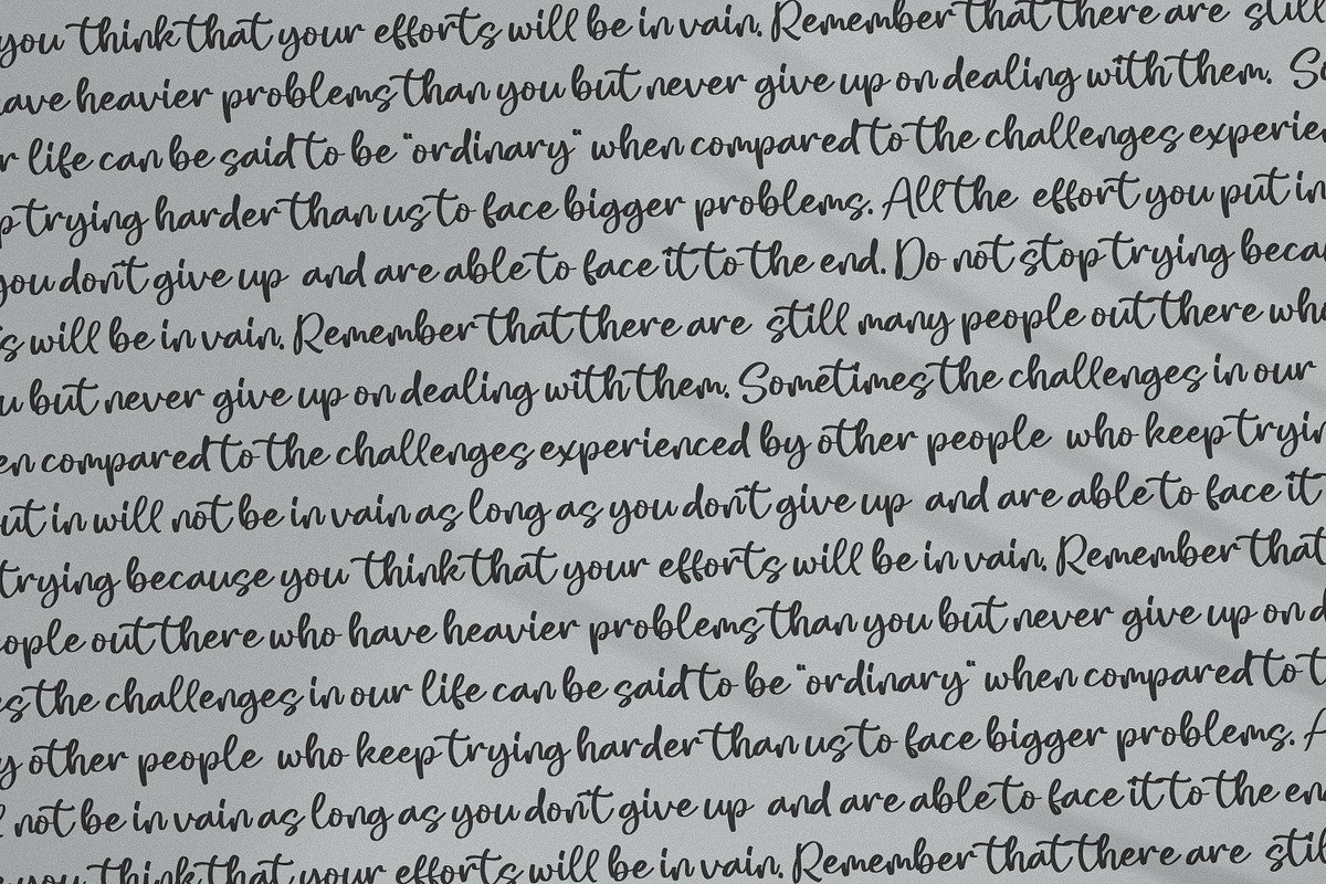Simple Love, a Script Font by Integritype Studio (Photo 13 of 15)