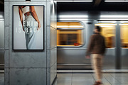 Underground Wall Poster Mockups, an Advertising Mockup by Dikarte.Store (Thumbnail 8 of 8)