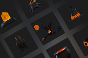 HallowsEve–Premium Halloween 3D icon, an Object 3D Model by Iqonic Design (Thumbnail 6 of 8)