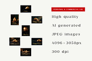 Luxury Gold Easter Egg Card, a Background Graphic by Nestud!o (Thumbnail 2 of 4)