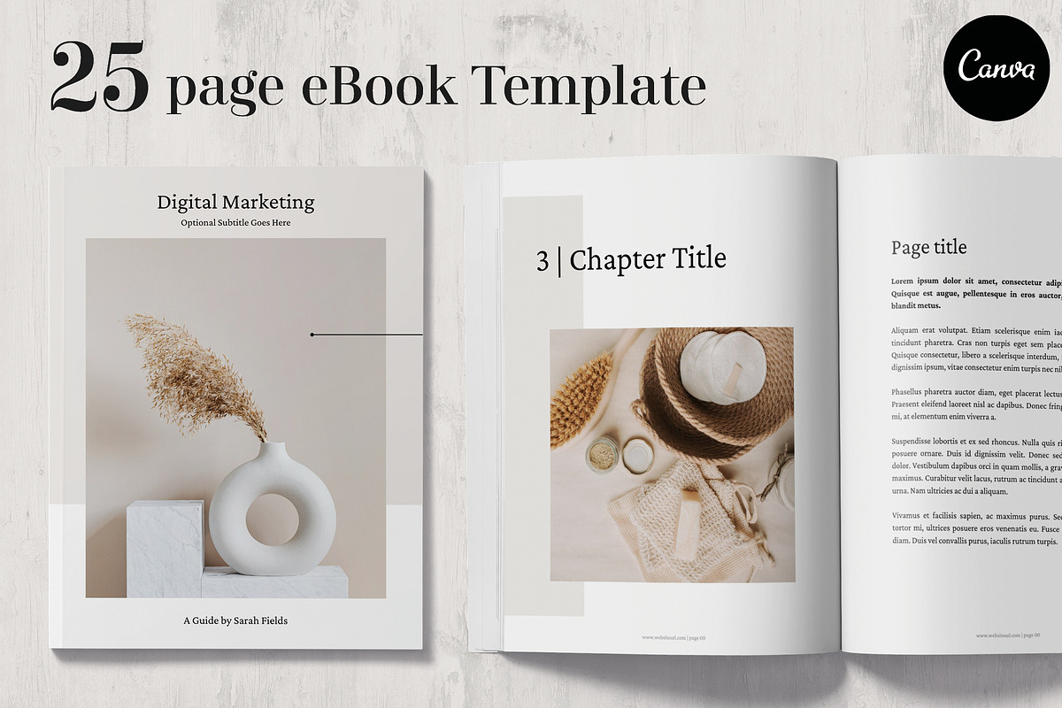 eBook Template for Canva, a Magazine Template by Paperweight Memories (Photo 1 of 10)