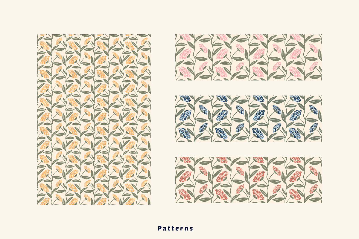 Florals, a Pattern Graphic by AnnaEshka (Photo 2 of 2)
