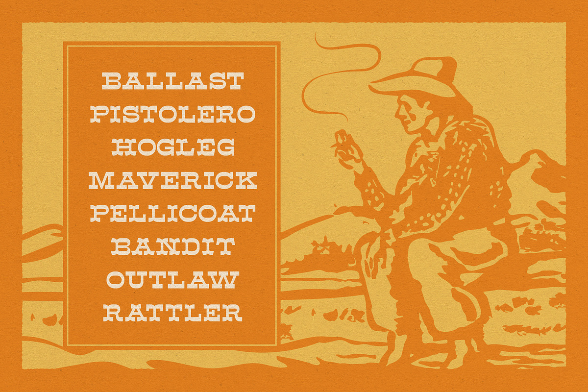 Ripshot Slab Serif Font preview 8