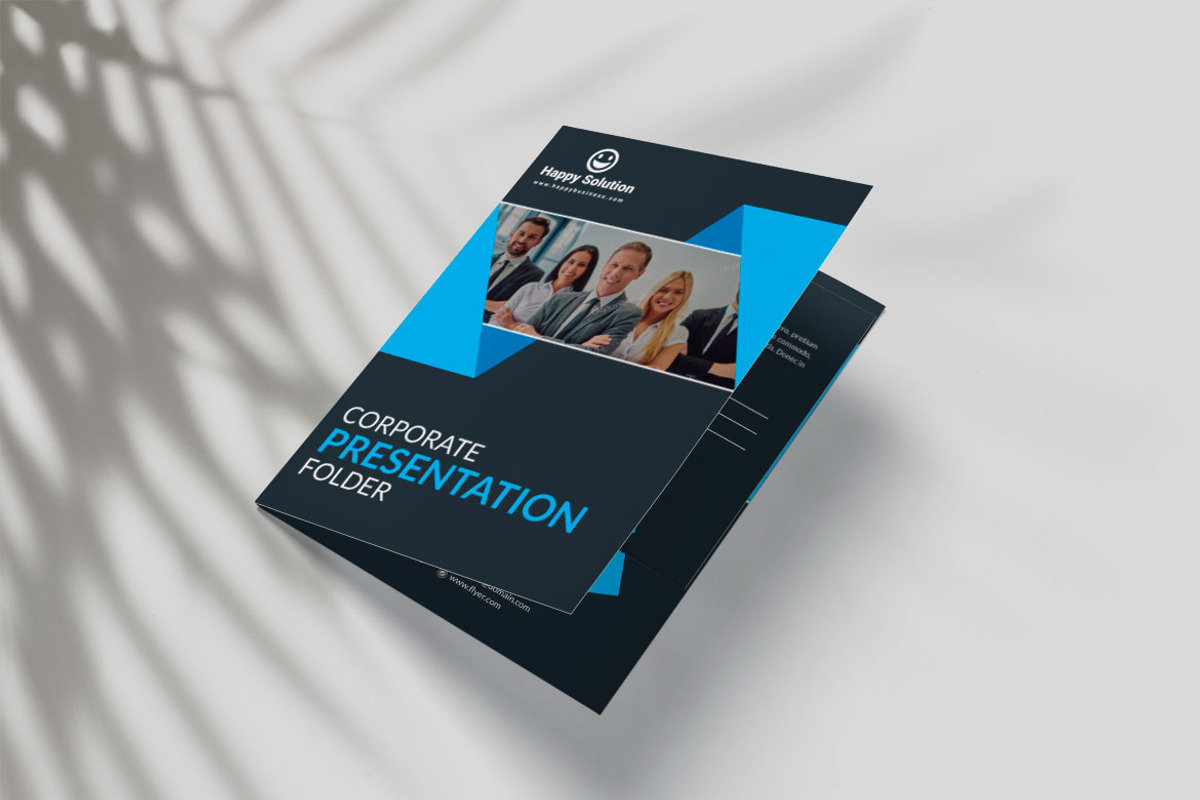 Corporate Presentation Folder Design, a Resume Template by BrandlyTemplate (Photo 2 of 4)