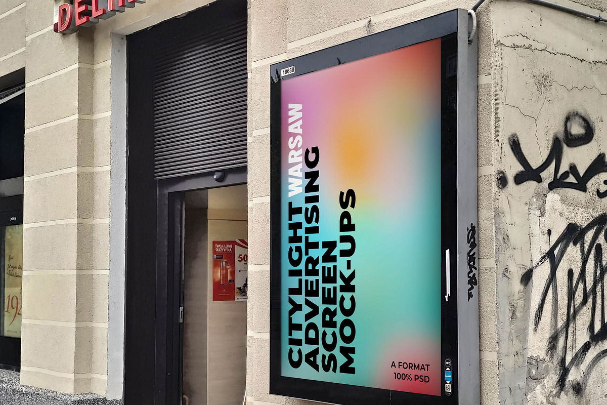 Outdoor Ad Screen Mockup 6, an Advertising Mockup by Graphic Shelter (Photo 8 of 9)