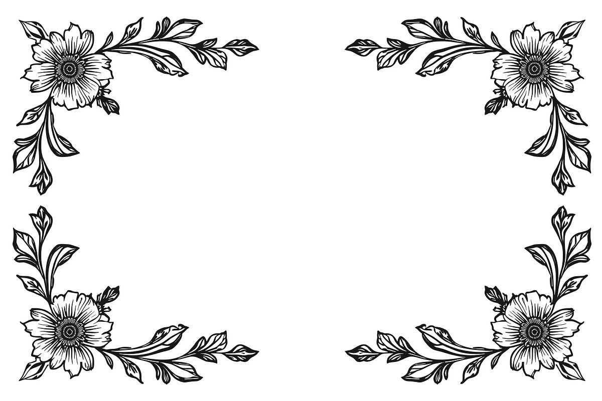 Decorative Laser Cut Bundle, an Illustration by yasushie (Photo 3 of 9)
