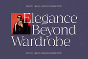 Megria Elegant Thin Serif Display, a Serif Font by timelesstype.co (Thumbnail 2 of 20)