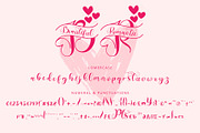 Beautiful Romantic Monogram, a Handwritten Font by Yoga Letter (Thumbnail 6 of 7)