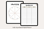 That Girl Digital Planner Canva, a Stationery Template by Designmela01 (Thumbnail 7 of 11)