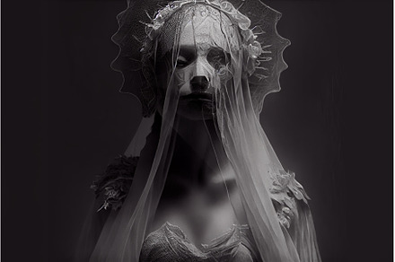 death bride concept, an Abstract Photo by Neirfy
