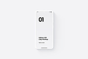 Galaxy S25 Clay Mockups Scenes, an Android Mockup by Asylab (Thumbnail 10 of 58)
