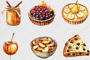 Autumn Dessert Sublimation Clipart, an Illustration by Black Bird Studio (Thumbnail 5 of 6)