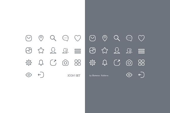 Cute Icon Set