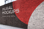 Street mural mockup bundle outdoor, an Advertising Mockup by FoundImages (Thumbnail 34 of 42)
