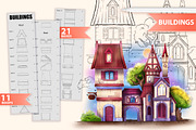 PROCREATE LANDSCAPE KIT & TUTORIAL, a Brush Add-On by AlexandraArt (Thumbnail 6 of 13)