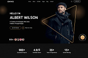 Awwa - Portfolio WordPress Theme, a WordPress Template by NaimaAnjum (Thumbnail 4 of 5)
