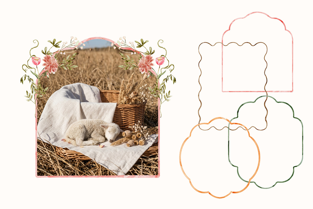 Autumn meadow Watercolor Floral, a Seasonal Illustration by Pattern + watercolor (Photo 4 of 14)