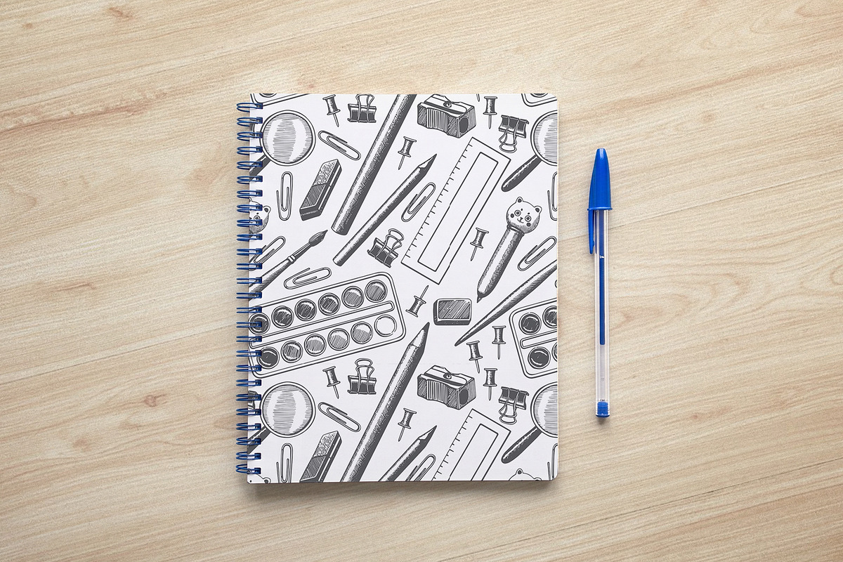 Back to School Supplies Vector, an Education Illustration by YarovaArt (Photo 7 of 15)