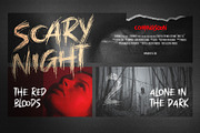 Marching Brush - Horror Brush Font, a Font by Subectype Studio (Thumbnail 7 of 8)