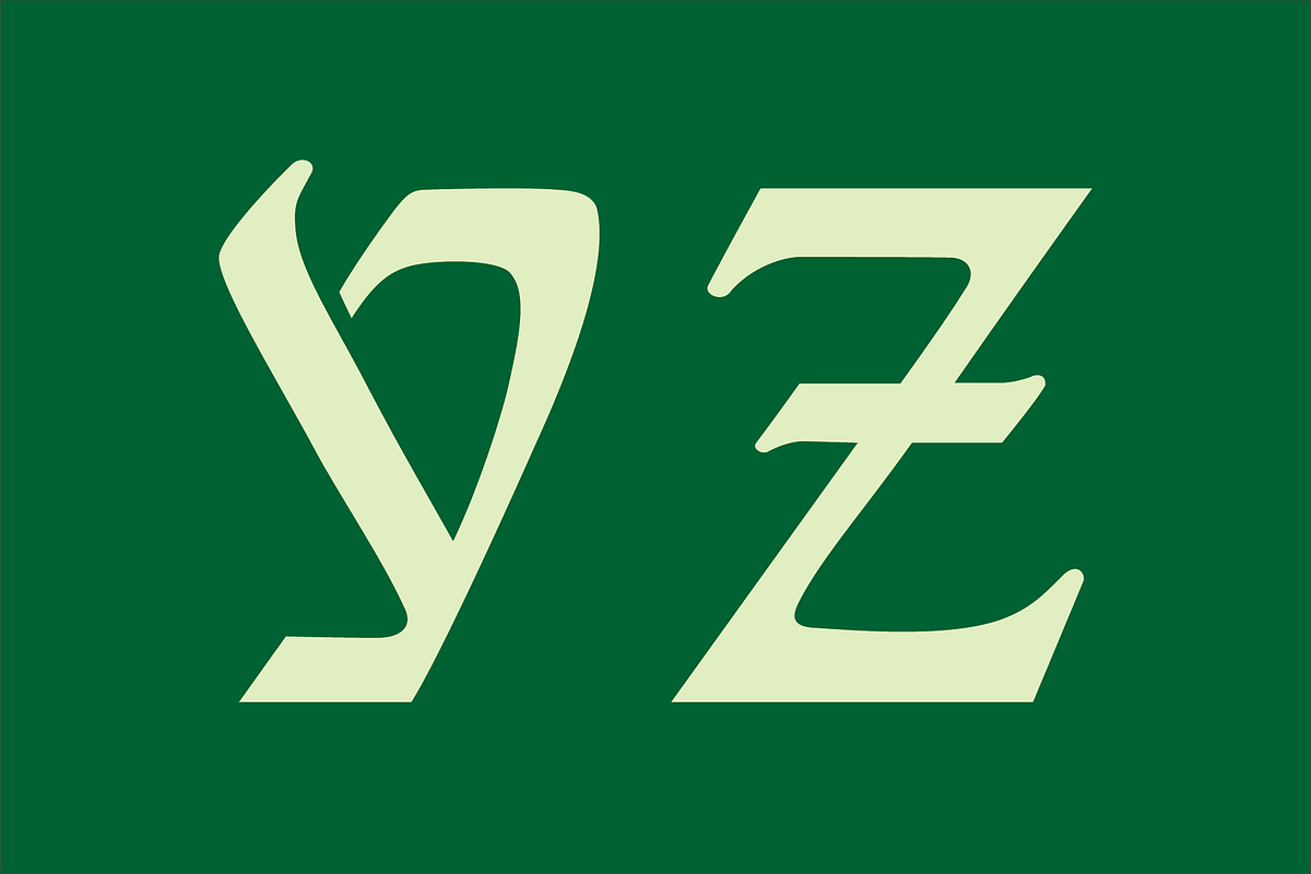 Gothic Initials Eight Font, a Script Font by GG Design (Photo 14 of 14)