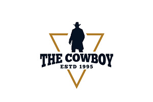 Vintage Cowboy Logo Design, a Branding & Logo Template by AlvinStd