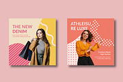 Trending Fashion Styles Social Post, a Social Media Template by MightyDesign (Thumbnail 5 of 9)