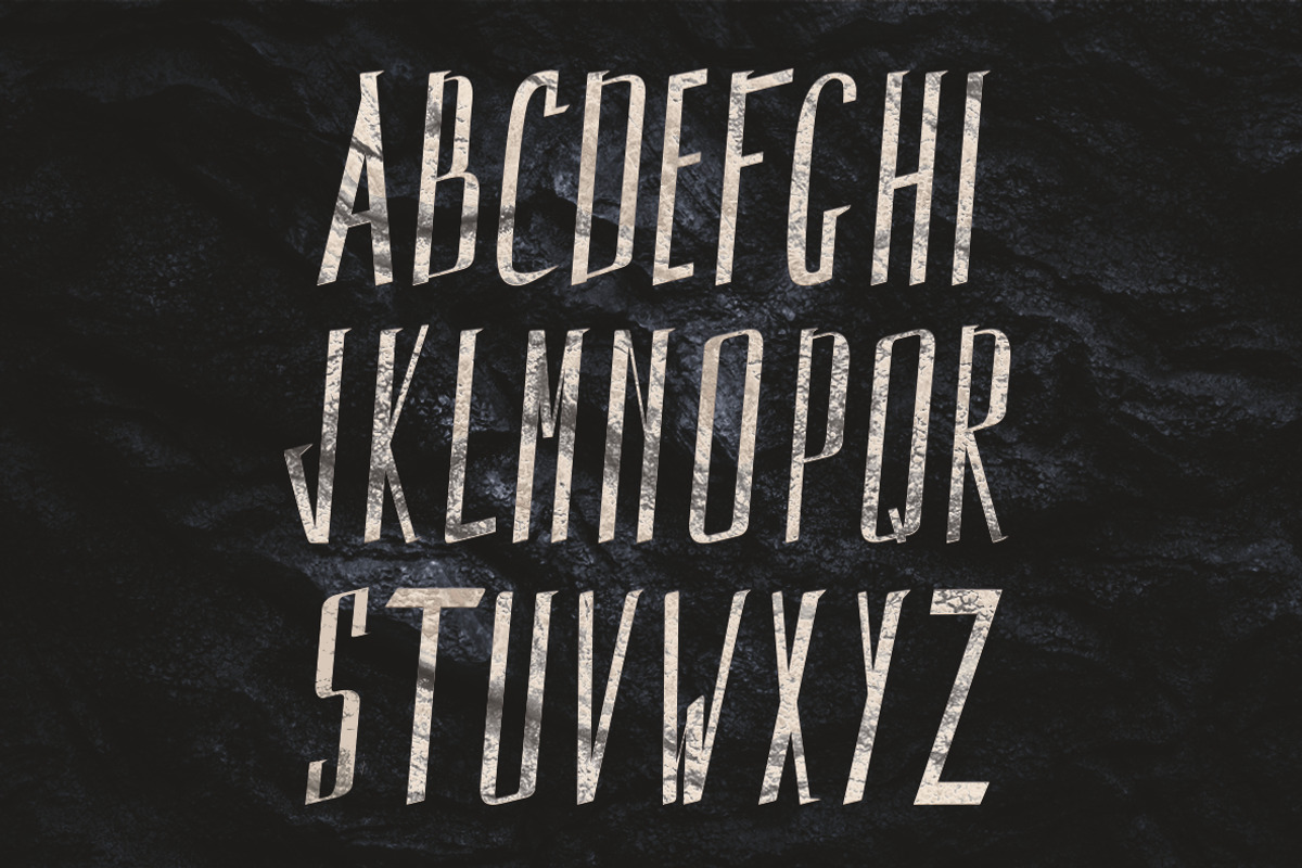Great Man font preview 3