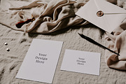 Deckle Edge Stationary Mockup Bundle, a Print Template by Barn Owl Studio (Thumbnail 14 of 16)