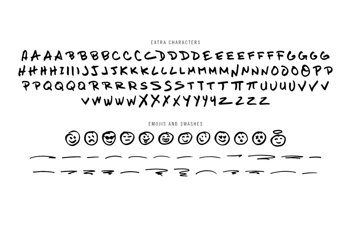 Moonshot Font Family (emojis too!), a Script Font by Scott Howard (Photo 9 of 11)