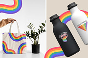 Pride Month LGBTQ+ Design Bundle, an Object Graphic by millering (Thumbnail 5 of 12)