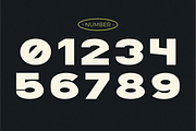 Thick - Ultra Condensed Sans Serif, a Sans Serif Font by Pian45 Studio (Thumbnail 3 of 9)