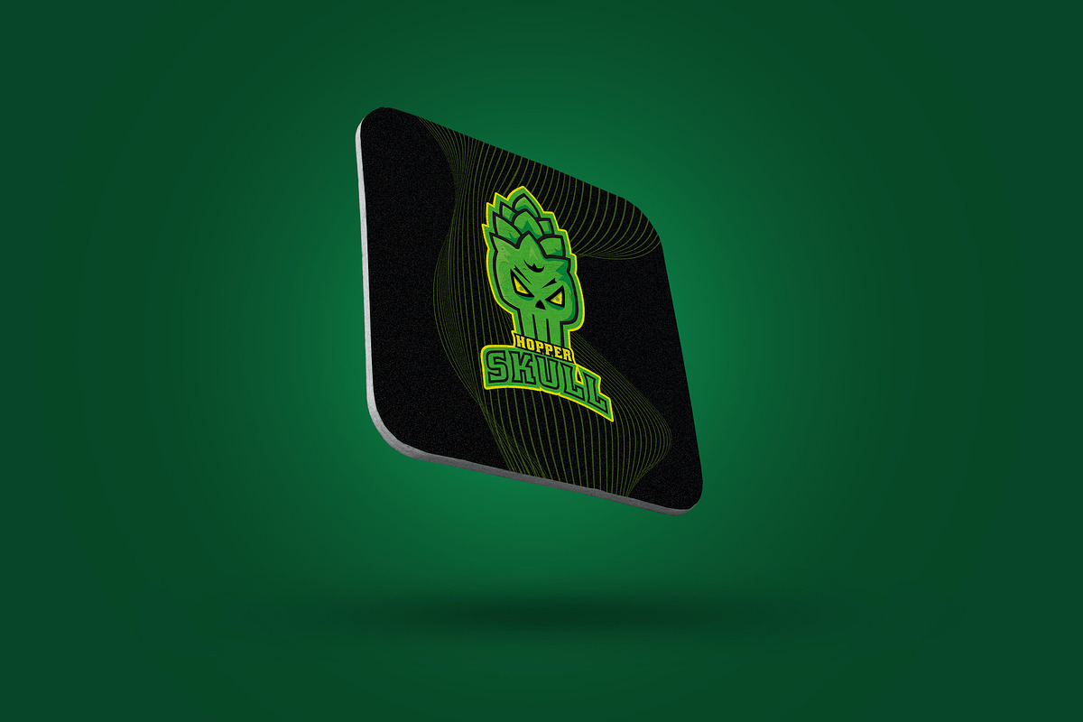 Hop Skull Beer Logo, a Branding & Logo Template by Best Project (Photo 3 of 5)