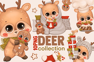 Christmas collection Deer
