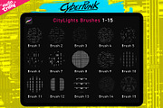 30 CyberPunk Procreate Brushes!, a Brushes & More by Hello Trilly (Thumbnail 3 of 6)