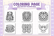 Christian Bold & Easy Coloring Book, a Decorative Illustration by HueNestify (Thumbnail 2 of 4)