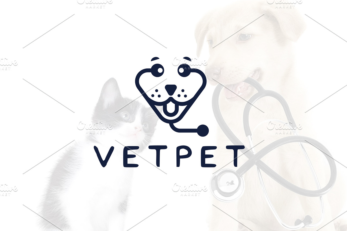 Pet Vet Logo, a Branding & Logo Template by Piro Concept (Photo 1 of 2)
