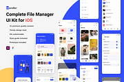 Handler - File Manage UI Kit for iOS, an App Template by Ragul Creates (Thumbnail 1 of 8)