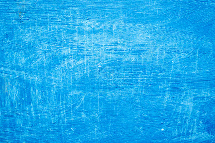 Blue wooden scratch paint background