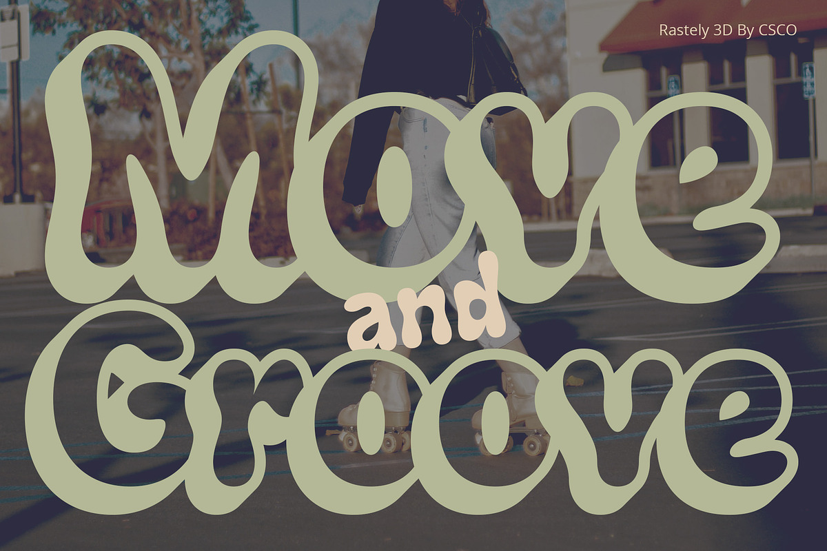 Rastely 3D, a Handwritten Font by Craft Supply Co. (Photo 8 of 8)